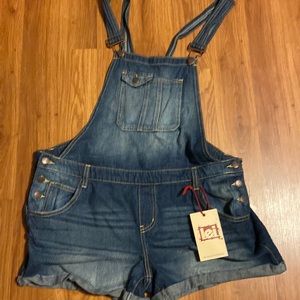 L.e.i. Overall shorts